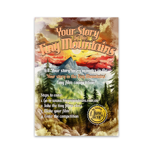 Your Story in the Tinny Mountain Poster