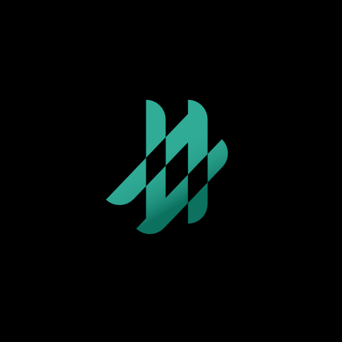 letter v a penguin logo