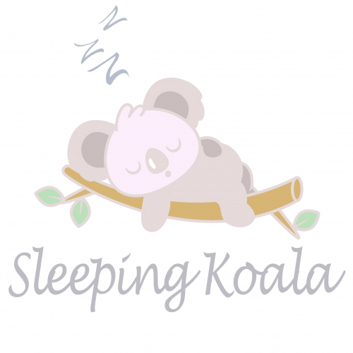 Kawaii sleeping koala