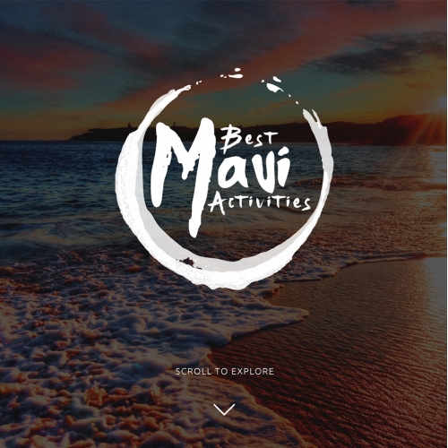Maui Activities Website Design thumb