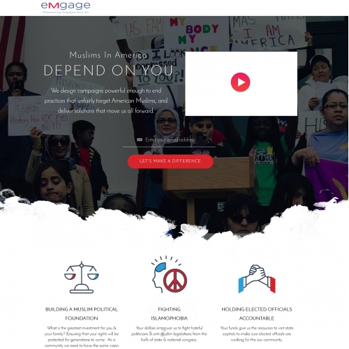 Emgage Landing Page