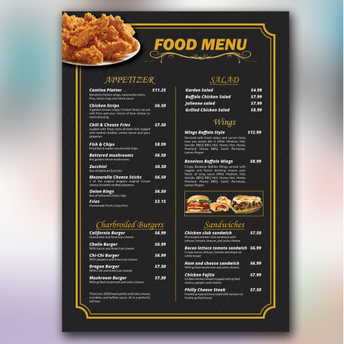 Restaurant Menu / Food Menu thumb