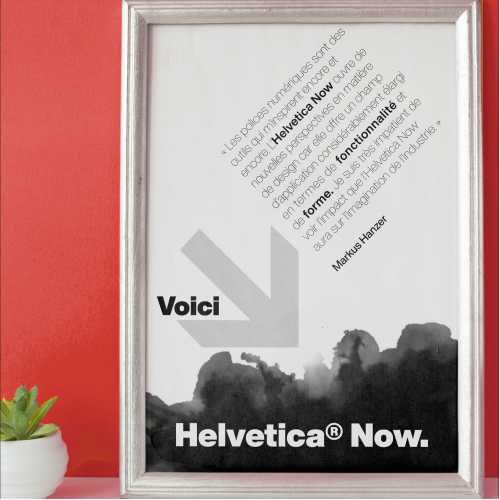 Poster Helvetica Now