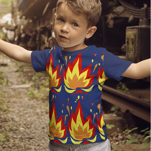 fire t-shirt