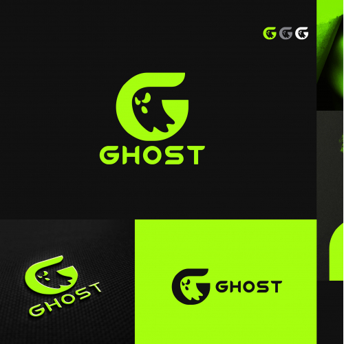Ghost logo design