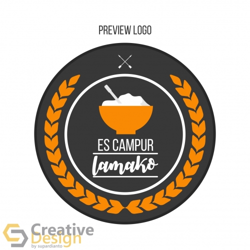 Lamako for culinary logo
