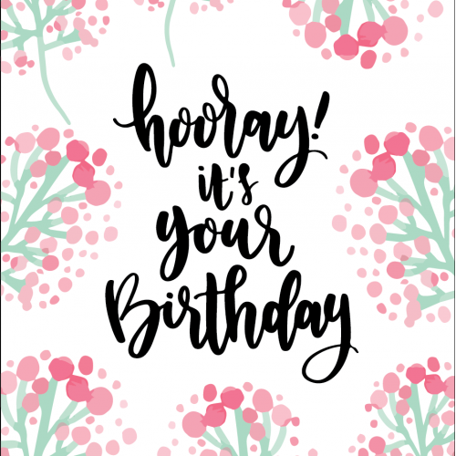 water colour birthday party invitation