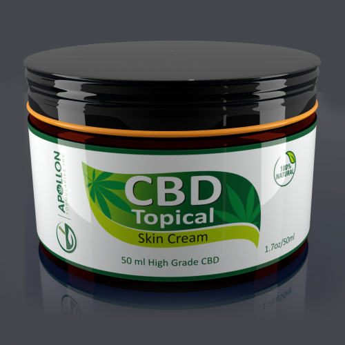 label design for CBD Skin cream