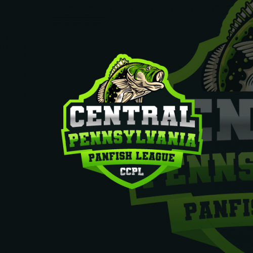 Fishing turnament logo design concept