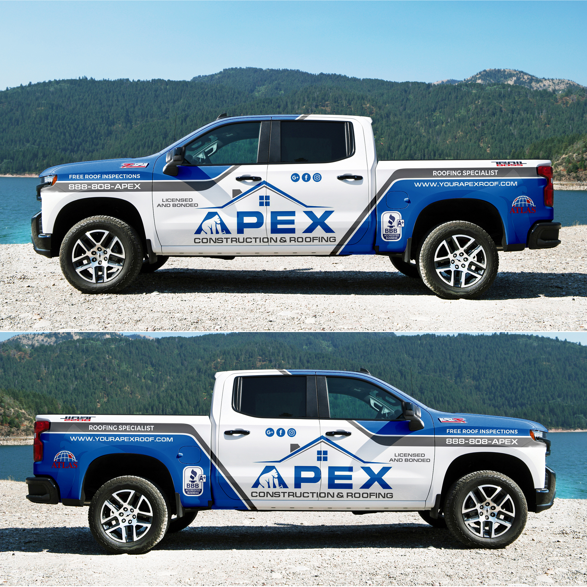 Winning Entry #6 for Car, truck or van wrap design contest - Construction Car, truck or van wrap design required - original Winning Entry #6 for Car, truck or van wrap design contest - Construction Car, truck or van wrap design required - original