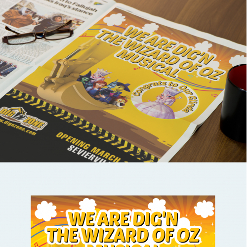 Print Ad Design for a musical program