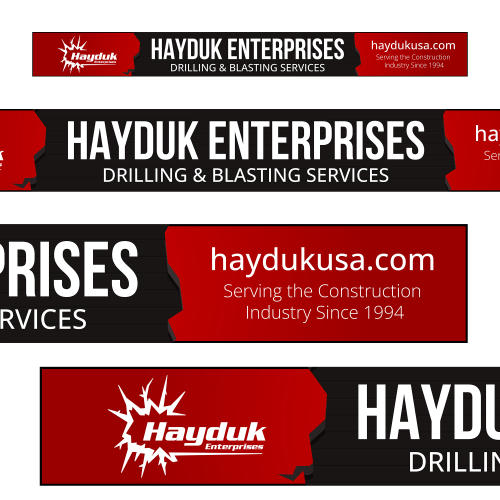 Scoreboard Sponsorship Signage Design for Hayduk Enterprises