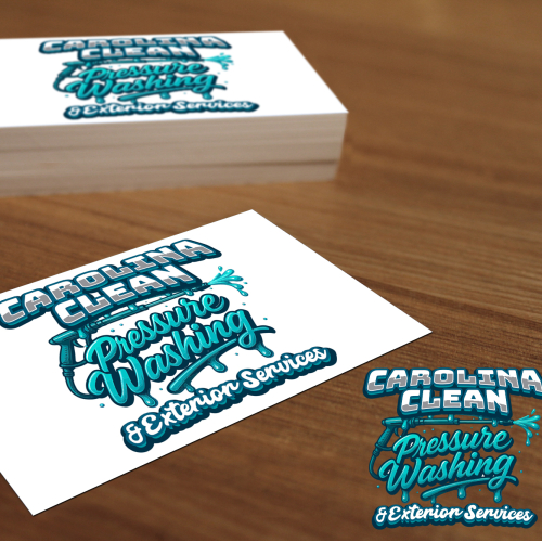  CarolinaClean - Pressure Washing & Exterior Service company needs a fun and professional logo