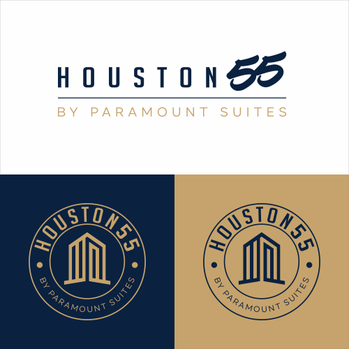 Logo Design: Houston 55 by The Paramount Suites