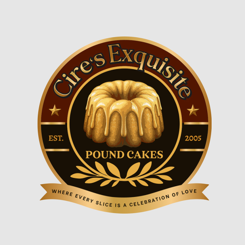 Luxury Meets Southern Comfort: Logo for Cire’s Exquisite Pound Cakes (an upscale brand)