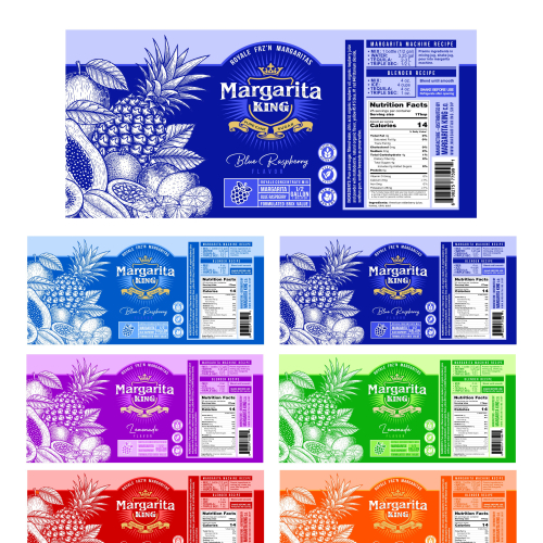 Margarita King Frzn Margarita Mix