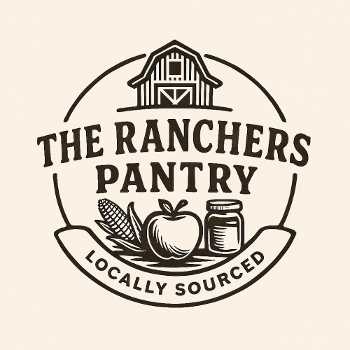Small ranch raised/grown food items online store logo