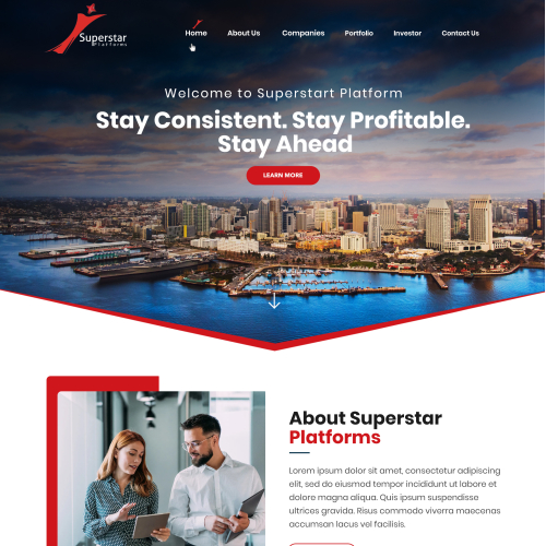 Superstar Platforms Website