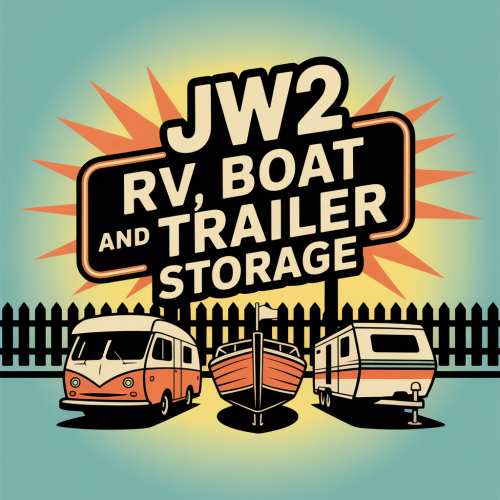 Storage facility for RV&rsquo;s, Boats and Trailers looking for clean retro style logo design