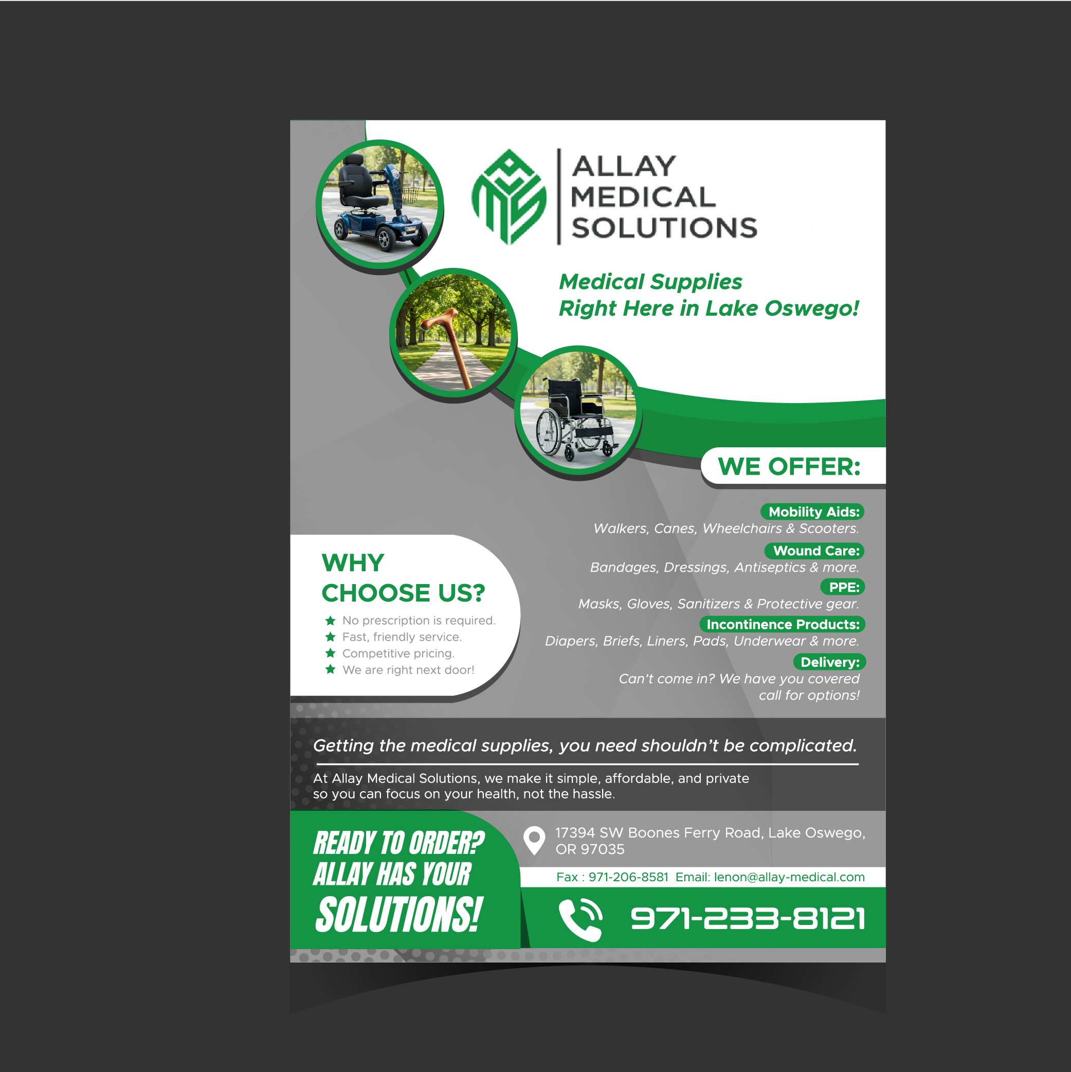 allay leaflet