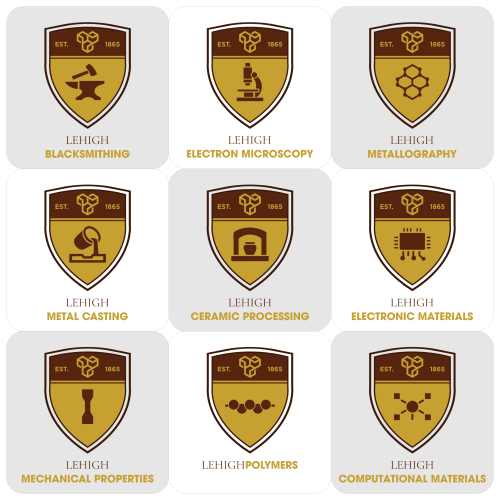 University Department needs series of Logos branding institutional laboratory/sections