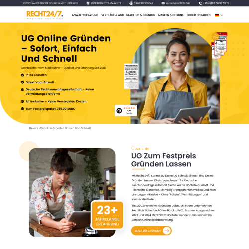 Online Law Firm - REDESIGN