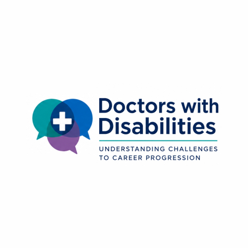 Logo design for research study into careers of doctors with disabilities