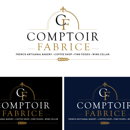 Design a logo for a French artisanal bakery / coffee shop & fine food grocery store