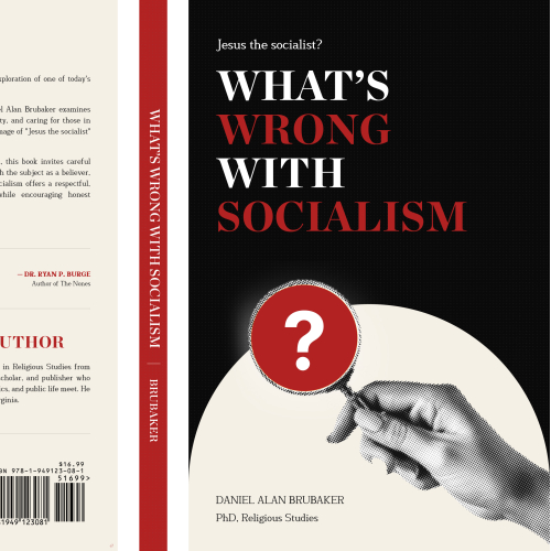 Bold, serious cover redesign &mdash; 