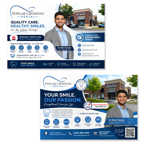 Poplar Crossing Dental Mailer Post Card