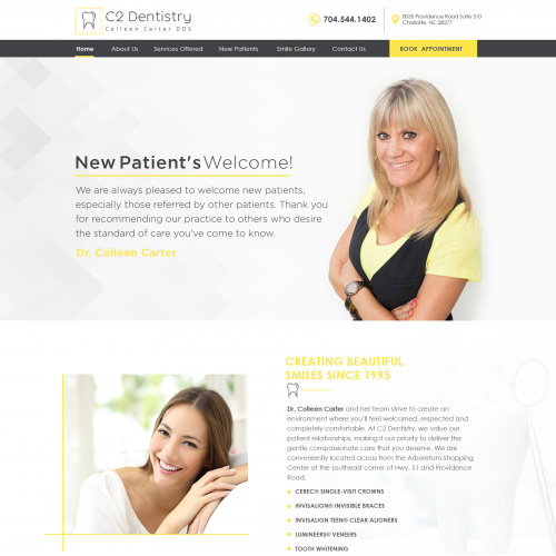 Dental Website Design required