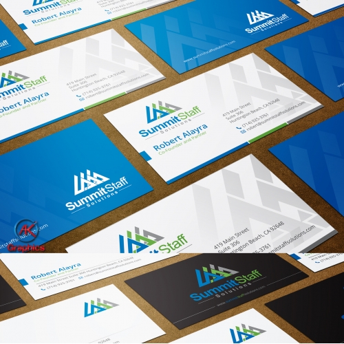Personnel Staffing Business Card Design required