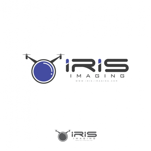 Create a logo for aerial photography drone company Iris Imaging