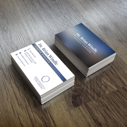 Plastic Surgery Business Card Design required